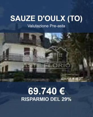 Immobile in asta di 39 m² con box auto a Sauze d'O
