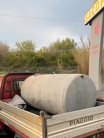 Cisterna 1000 litri zincata