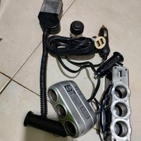 Presa accendisigari auto tripla