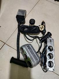 Presa accendisigari auto tripla