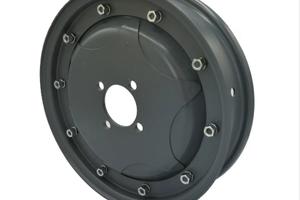 Cerchio Grigio modello a Stella R10 2.10 Vespa GS