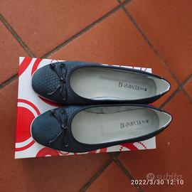 Scarpe con zeppa modello ballerina