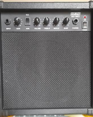 Amplificatore Chitarra Combo Boost RegolazioneGain