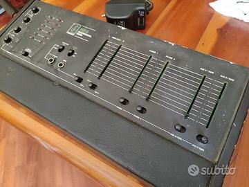 Mixer dj vintage JE speaker mx6 amplificatore