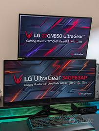 Monitor LG UltraGear 27GN850 (27" Nano IPS)