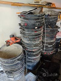 65 Secchi da muratore robusti – Lotto completo – O