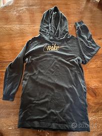 Felpa Nike nera con cappuccio taglia XS