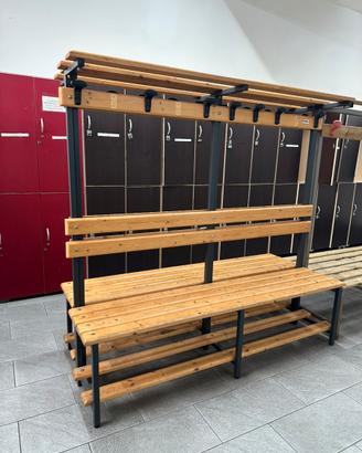 Panchine e armadietti palestra
