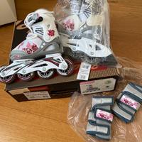 Pattini a rotelle da bambina