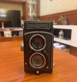 fotocamera rolleicord (biottica reflex) a pozzetto