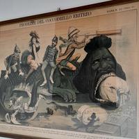 Quadri fine 800  rivista umoristica la Rana.