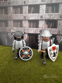 2 guerrieri playmobil Knights