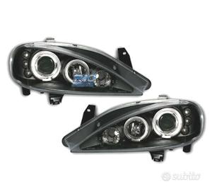 FARI PER RENAULT MEGANE 99-02 ANGEL EYES FONDO NER