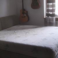 letto matrimoniale con cassone e materasso 