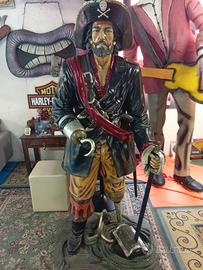 Pirata dei caraibi in resina
