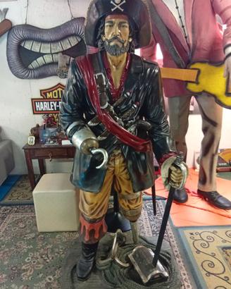 Pirata dei caraibi in resina