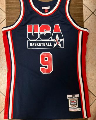 Maglia Autentica Nba Jordan  USA 1992