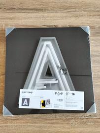 Poster Tela Canvas "Lettera A"