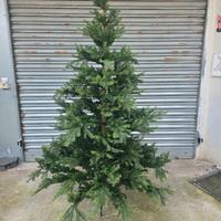 albero abete di natale artificiale 2,20 mt