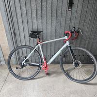 bici gravel triban 120