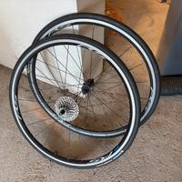 Cerchi bici corsa cambio shimano