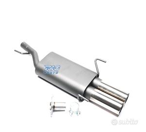 SILENZIATORE DI SCARICO PER OPEL ASTRA 1998-2009 x