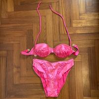 Bikini fucsia vita alta taglia 40
