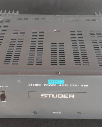 STUDER A68 finale