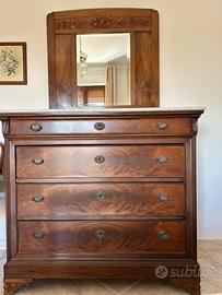 Mobili risalenti a fine ‘800 comò,specchio