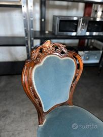 Set Sei sedie vintage