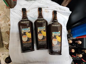 bottiglie liquore cordial Aliberti