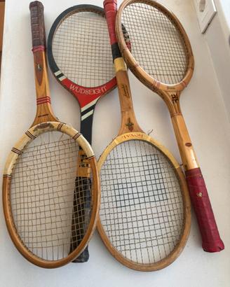 Racchette vintage da collezione