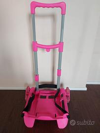 Carrellino / carrello porta zaino - cartella