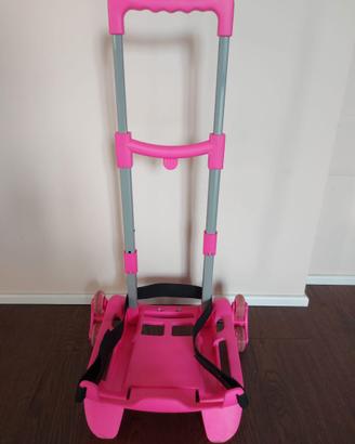 Carrellino / carrello porta zaino - cartella