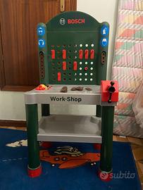 Postazione attrezzi giocattolo