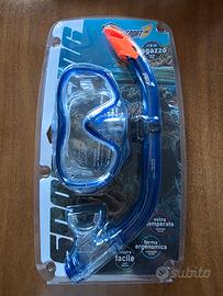 Set Snorkeling maschera e boccaglio
