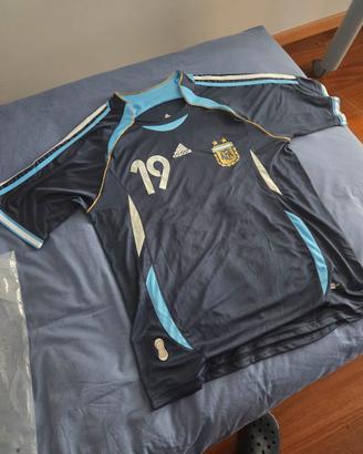 Maglia Argentina Messi 19 - Vintage Away 2006 (Nuo
