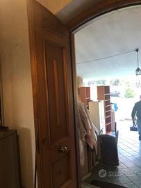 Portone legno massello