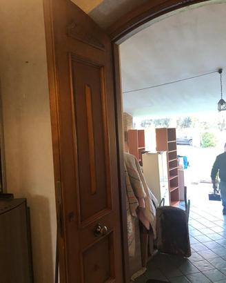Portone legno massello