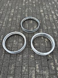 Cerchio cerchi alluminio borrani 18 Guzzi, Ducati