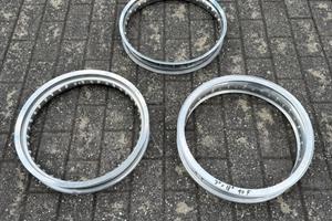 Cerchio cerchi alluminio borrani 18 Guzzi, Ducati