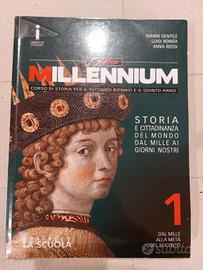 libro scolastico Millennium