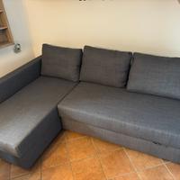 Divano letto angolare con contenitore FRIHETEN