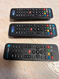 Telecomandi TimVision e Cubovision