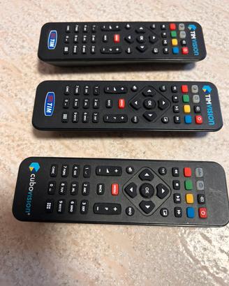 Telecomandi TimVision e Cubovision