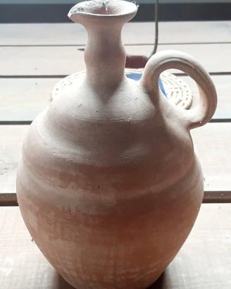 COPPIA DI VASI E ANFORE IN TERRACOTTA