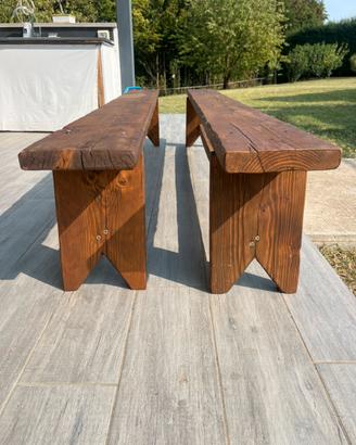 Panche di legno