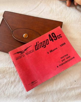 Libretto moto guzzi dingo 49