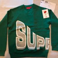 Supreme Side Arc Crewneck Light Pine 