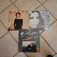 Lotto di 3 vinili 33 giri Milva